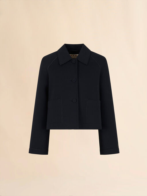 Chaqueta de punto negra con bolsillos - Chaquetas