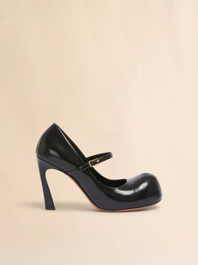 Mary Jane New Wave aus schwarzem Leder - Mokassins - Image 1