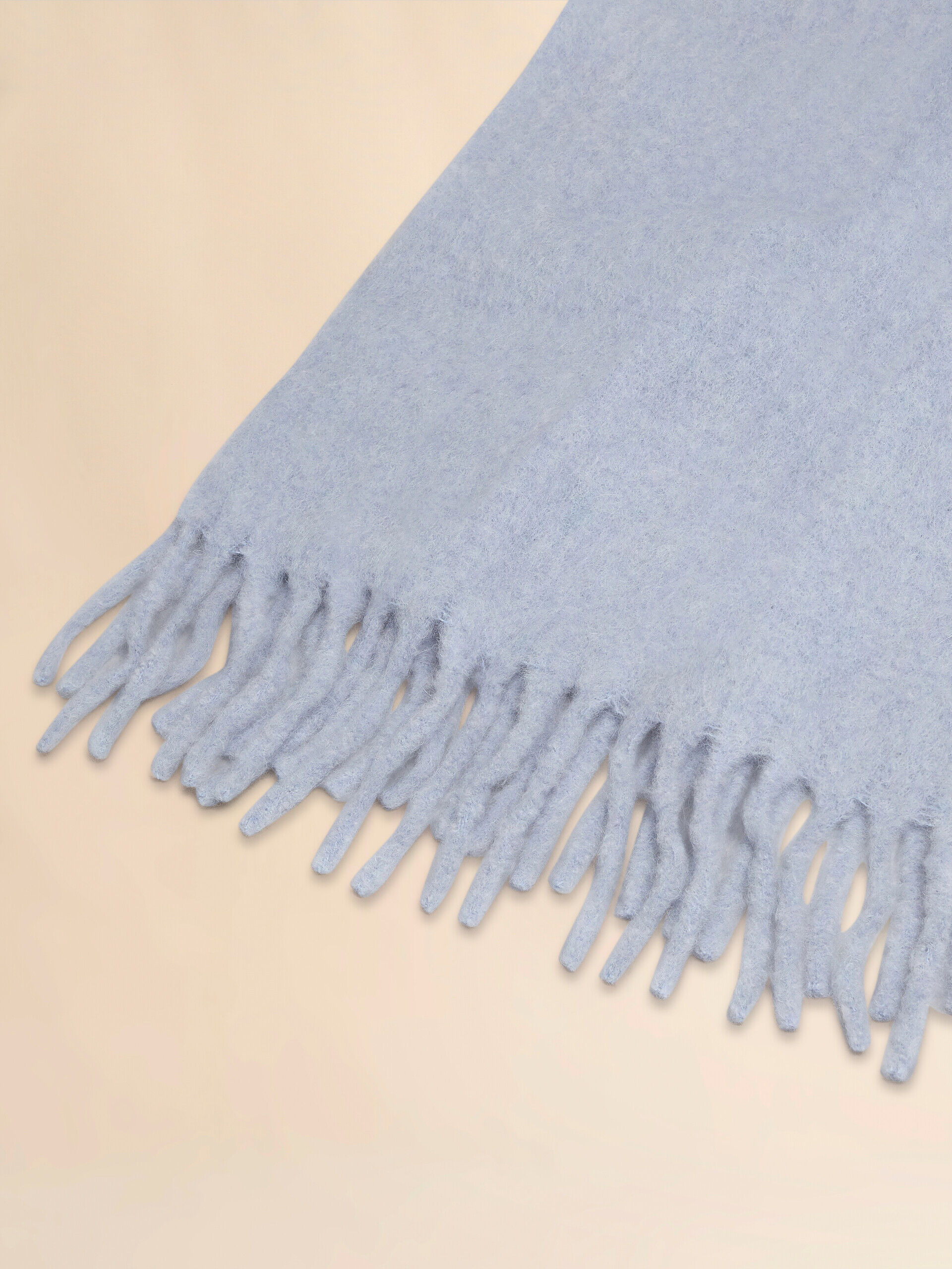 Marni ライトブルー アルパカ スカーフ Light blue alpaca scarf | Marni