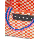 オレンジ MARNI MARKET JERSEY HANDLE MINI BASKET | Marni