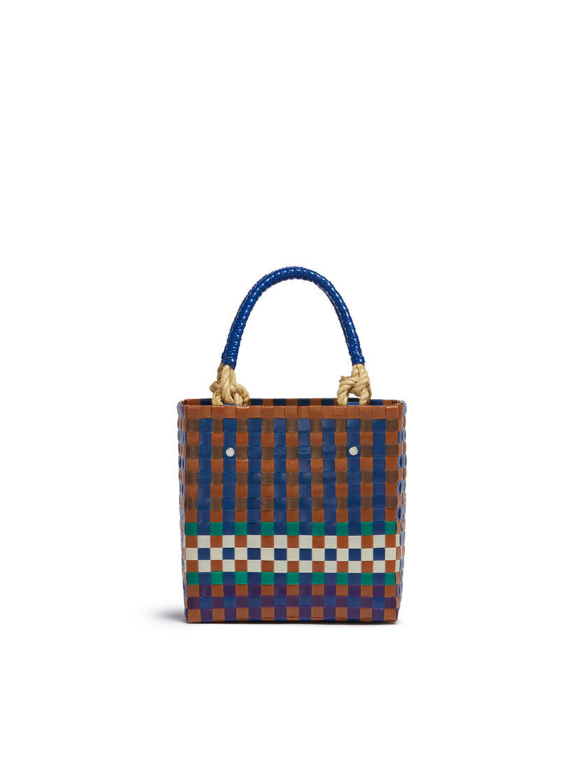 ブルー MARNI MARKET Sunday ミニ バスケットバッグ - ショッピングバッグ - Image 3
