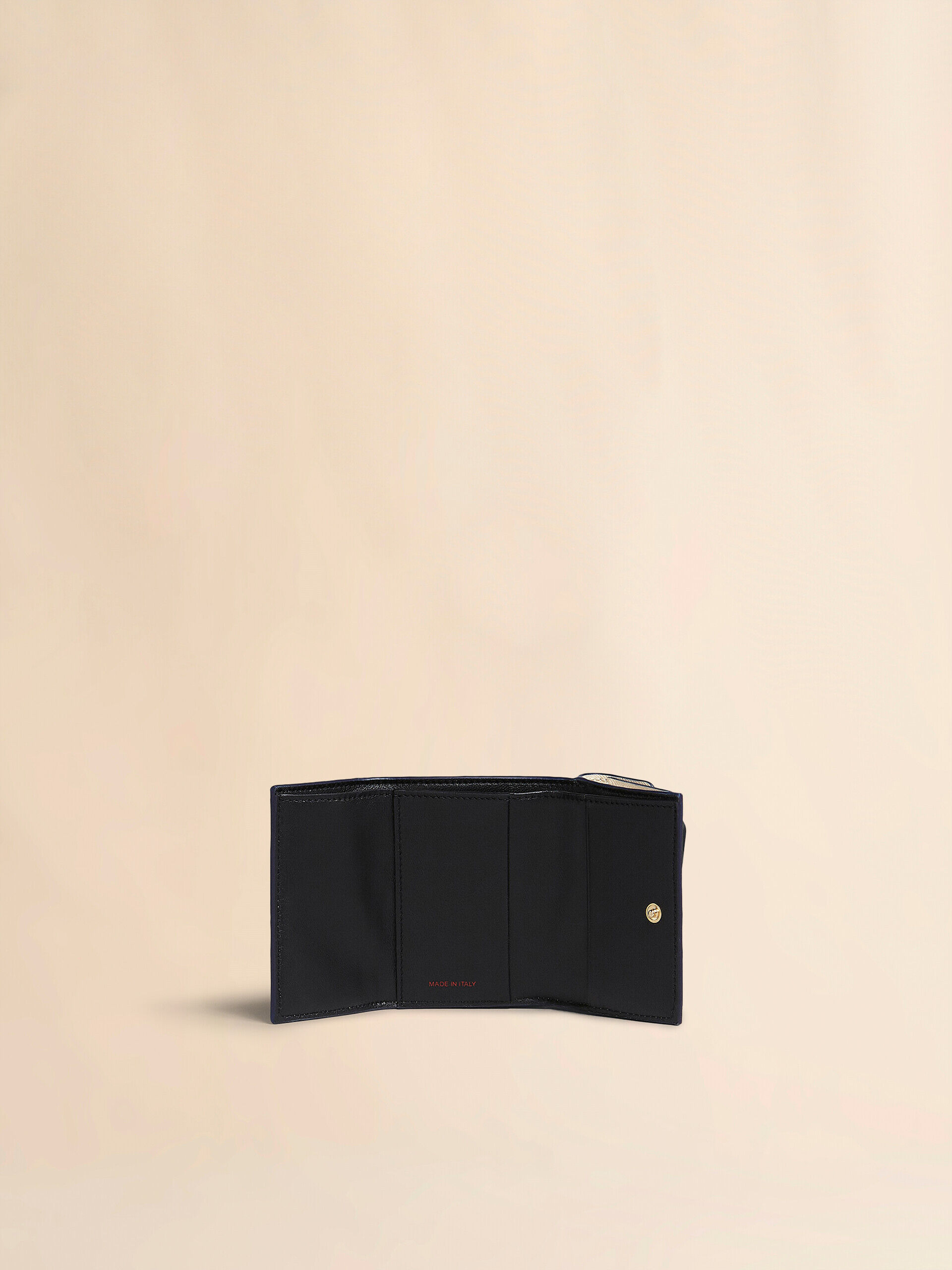 ホワイト サフィアーノレザー三つ折りウォレット | Marni