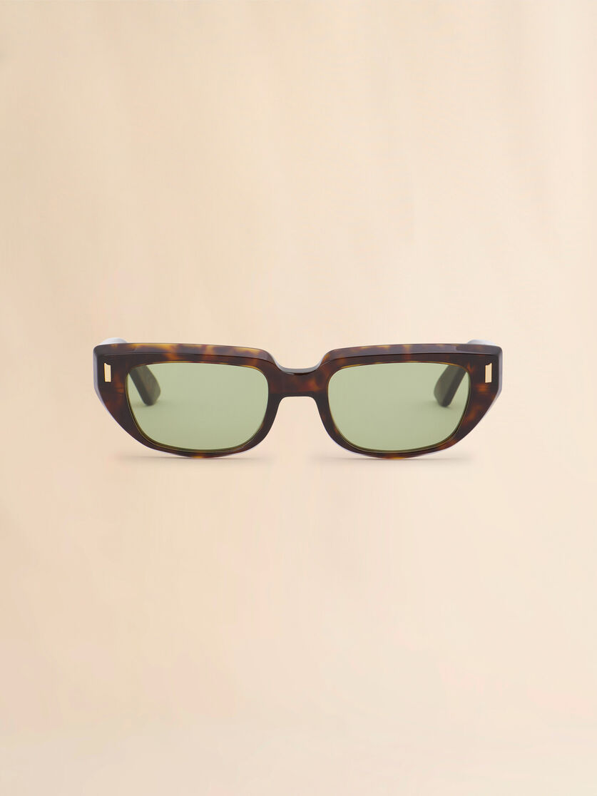 Sonnenbrille Etezea aus schwarzem Azetat - Optisch - Image 1