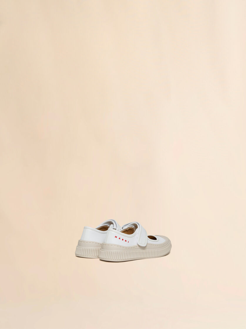 White leather Pablo Mary Jane sneaker - Sneakers - Image 3