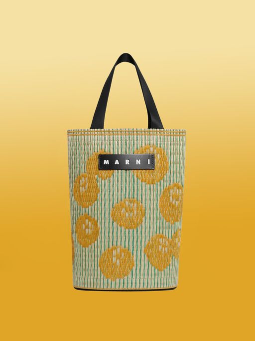 レモネード MARNI MARKET TATAMI BUCKET BAG - ショッピングバッグ