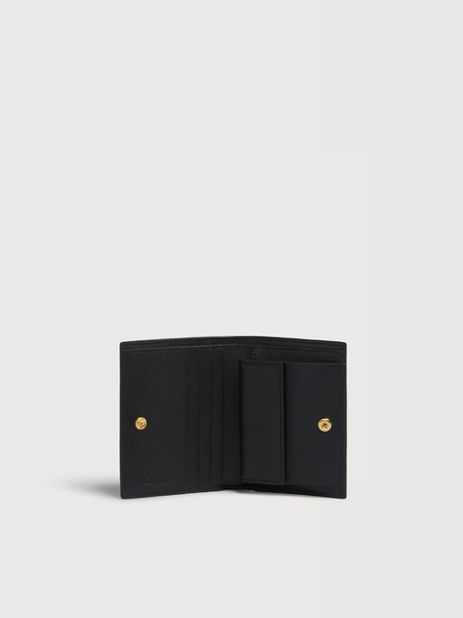 Black leather Envelope bifold wallet - Wallets