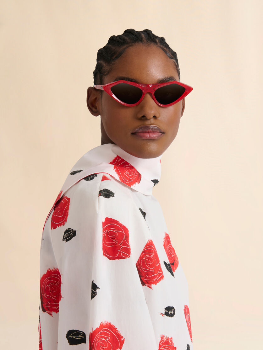 Black acetate Tikbarri sunglasses - Optical - Image 2