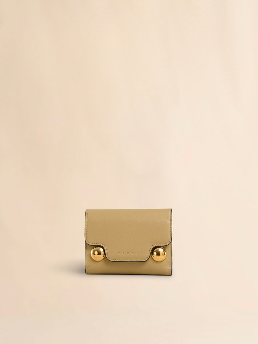 Blue leather Trunkaroo trifold wallet - Wallets - Image 1