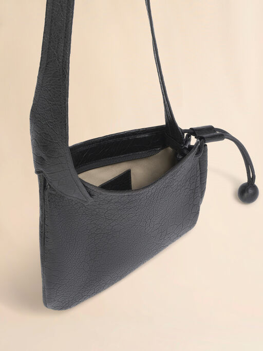 ブラック Trunkaroo ソフトミニショルダーバッグ - ハンドバッグ