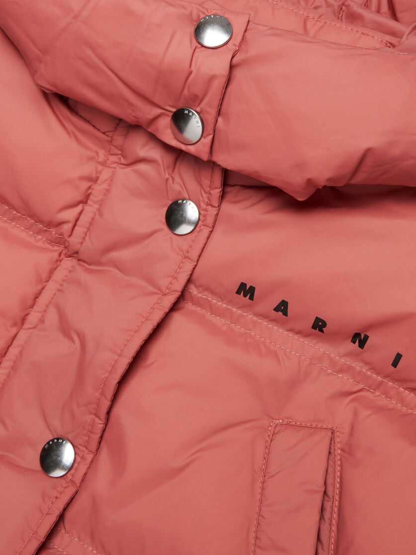 Cropped hooded padded jacket - Jackets - Image 4