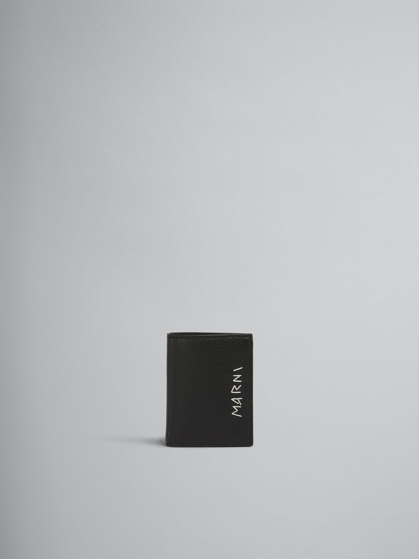 ピンクレザー メンディング 二つ折りウォレット - 財布 - Image 1