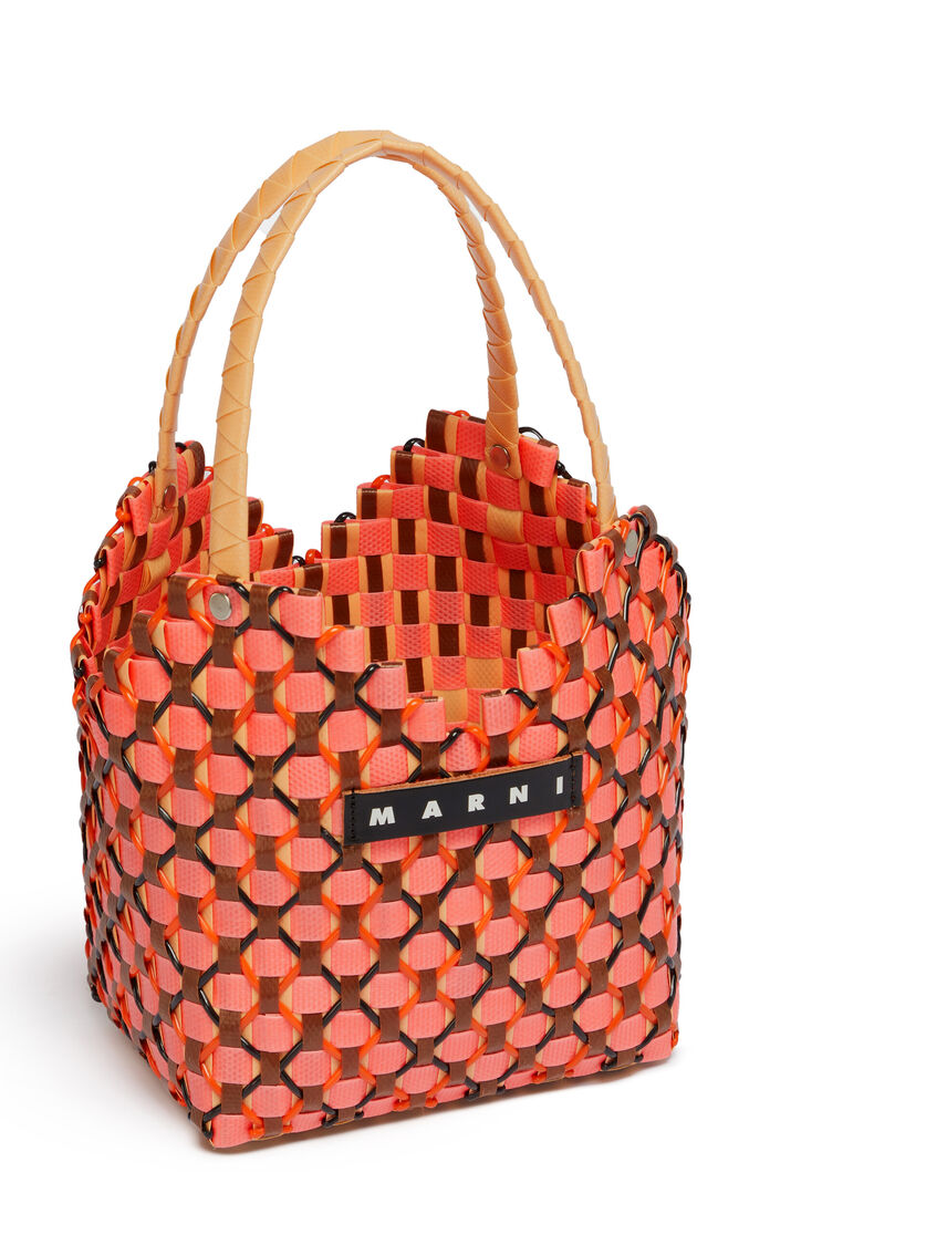 Peach Marni Market Love 2 Bag - Shopping Bags - Image 4