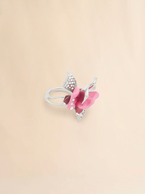 Silver tulip ring - Rings