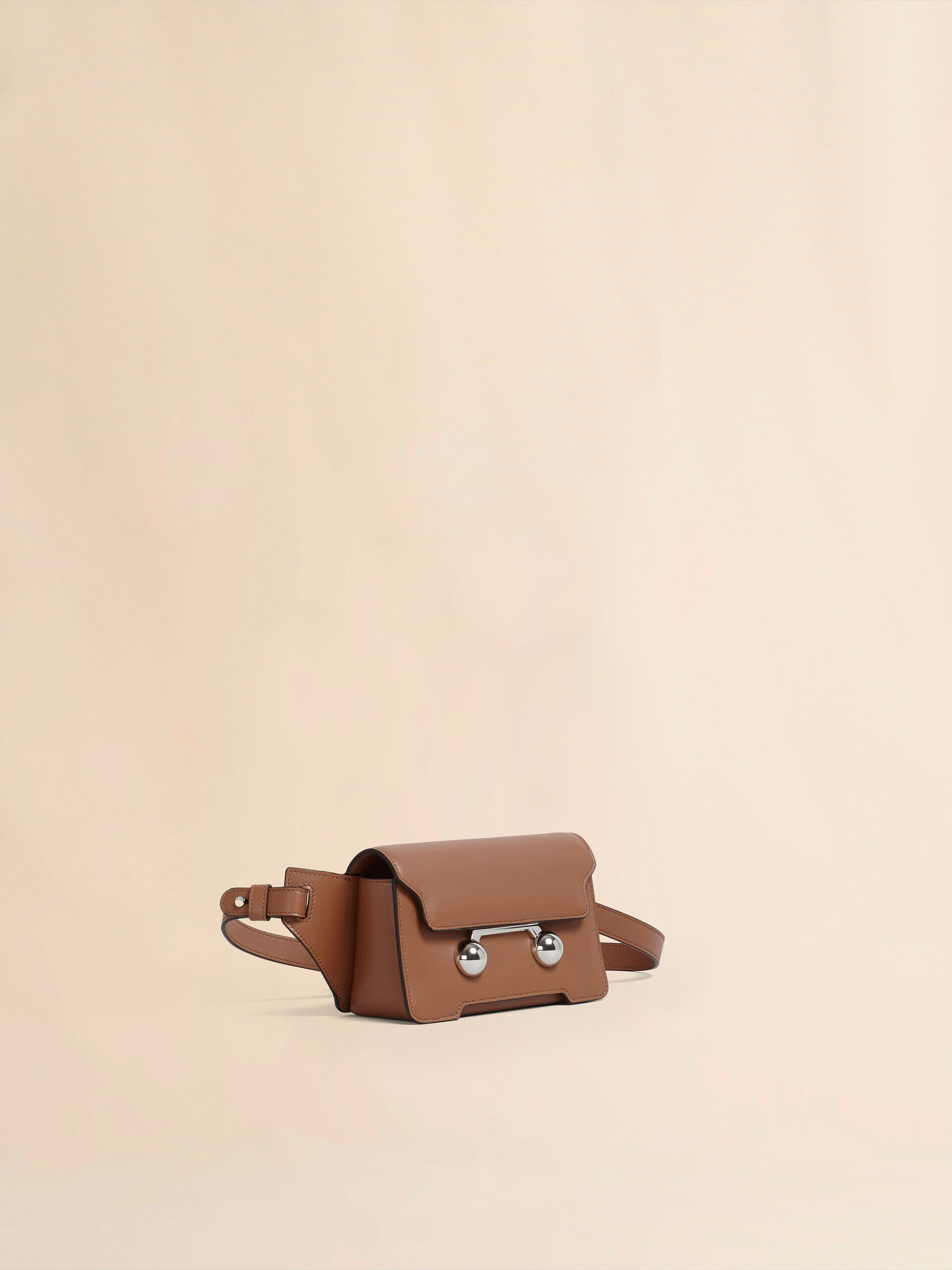 ブラウン レザー製 Trunkaroo クロスボディバッグ | Marni