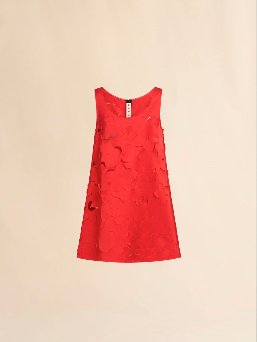 Ausgestelltes schwarzes Duchesse-Kleid mit Cut-out-Details - Kleider - Image 1