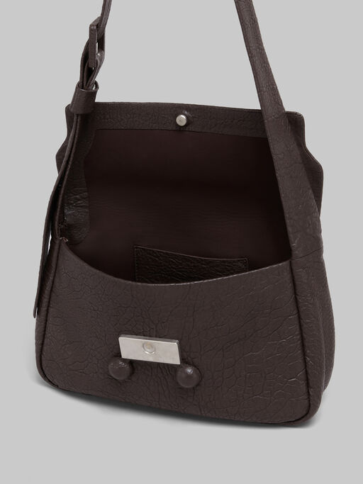 Mittelgroße braune Trunkaroo Soft Tasche aus Nappaleder - Schultertaschen