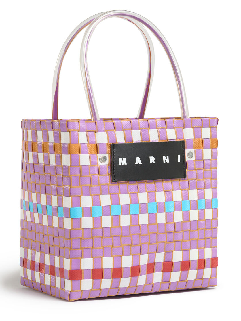 Multicolour MARNI MARKET MINI BASKET bag - Bags - Image 4