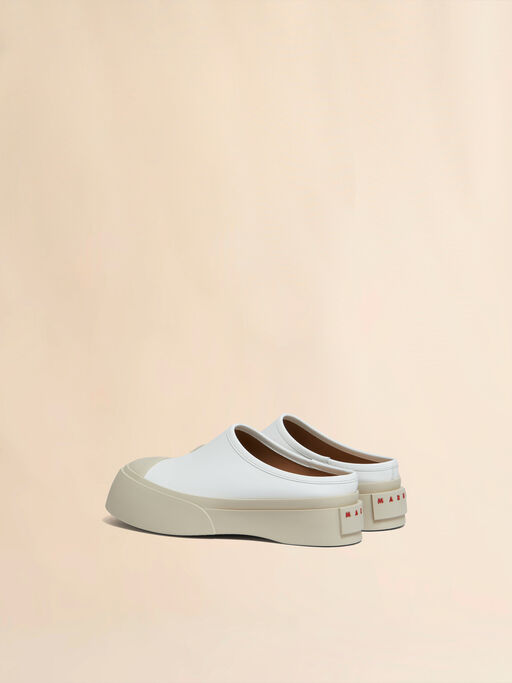 White leather Pablo sabot - Sneakers