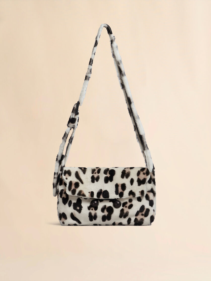 Shearling animal print Trunkaroo Soft medium shoulder bag - Shoulder Bags - Image 1