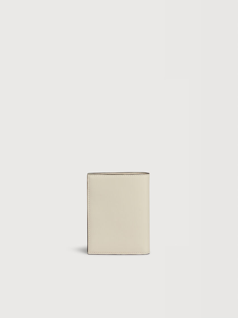 クリーム レザー製 Envelope 二つ折りウォレット, Image 3