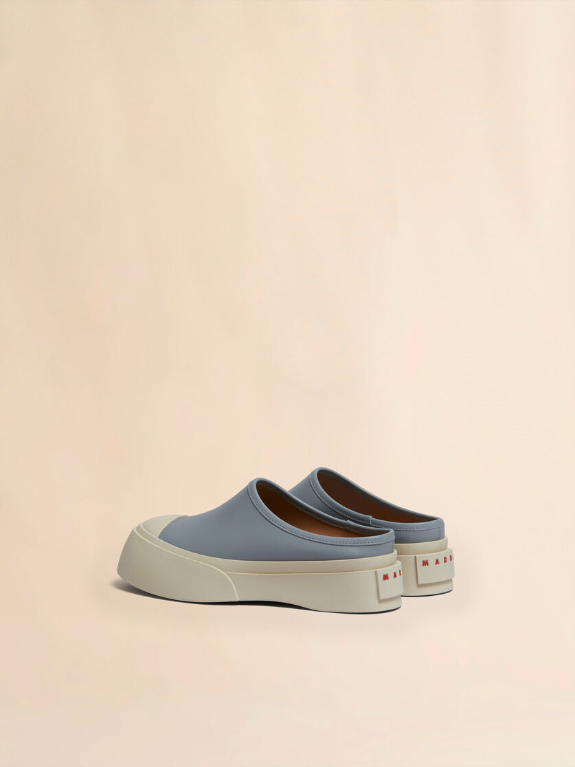 Grey leather Pablo sabot - Sneakers - Image 3