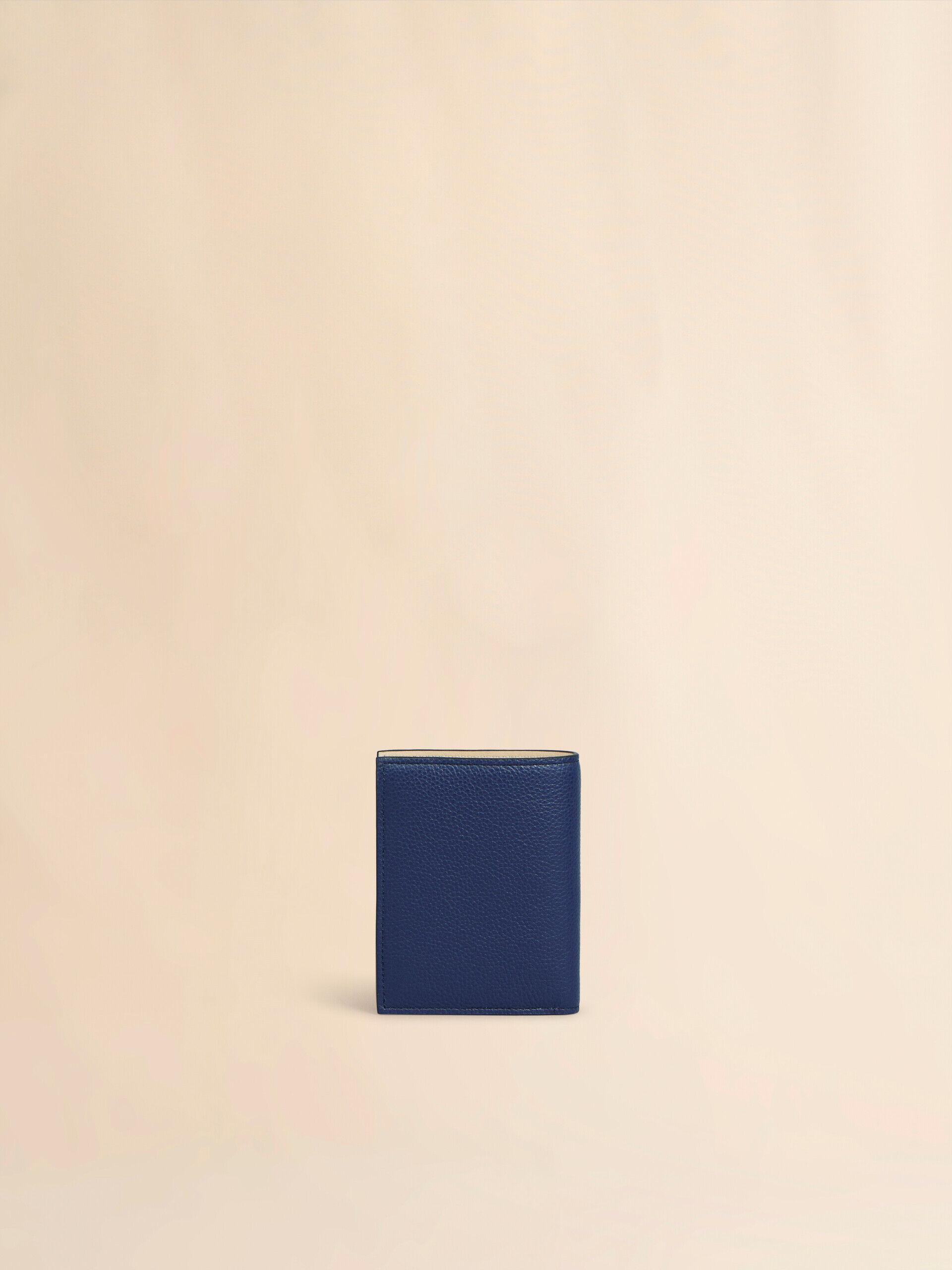 ブラック 二つ折りウォレット、マルニシンボル刺繍入り | Marni