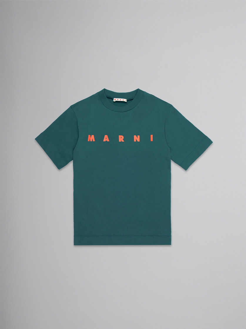 グリーン ロゴ入り ジャージー製Tシャツ | Marni 