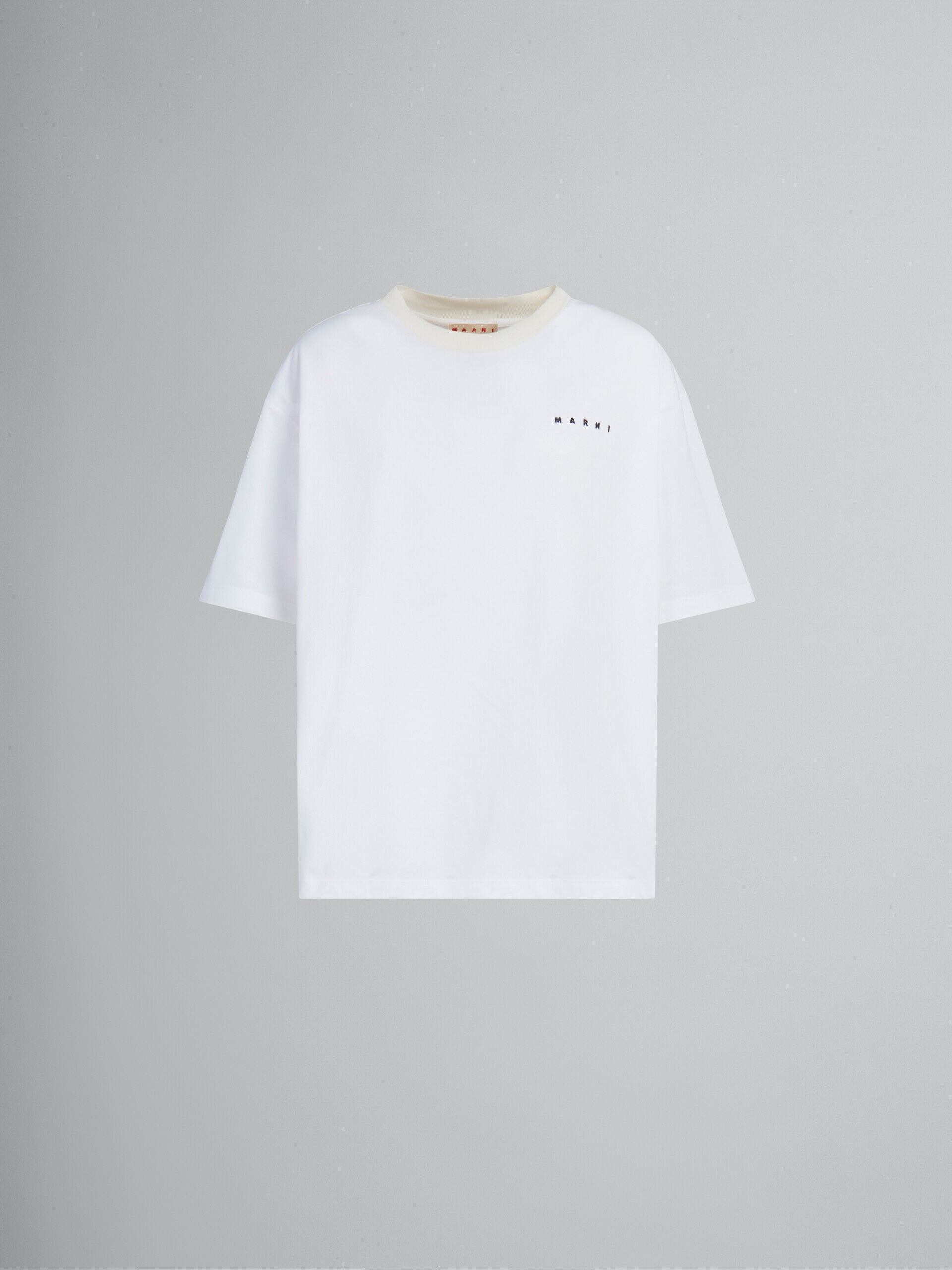 ホワイト Heartプリント Tシャツ | Marni