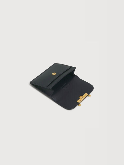 Black leather Envelope card holder - Wallets