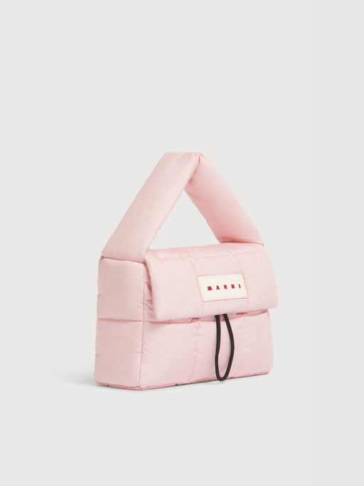ピンク Puff ショルダーバッグ - ショルダーバッグ