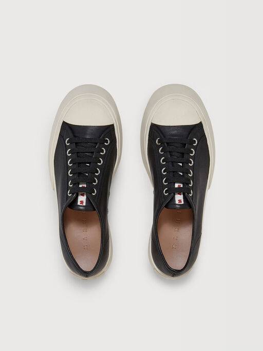 Sneakers Pablo aus schwarzem Nappaleder - Sneakers