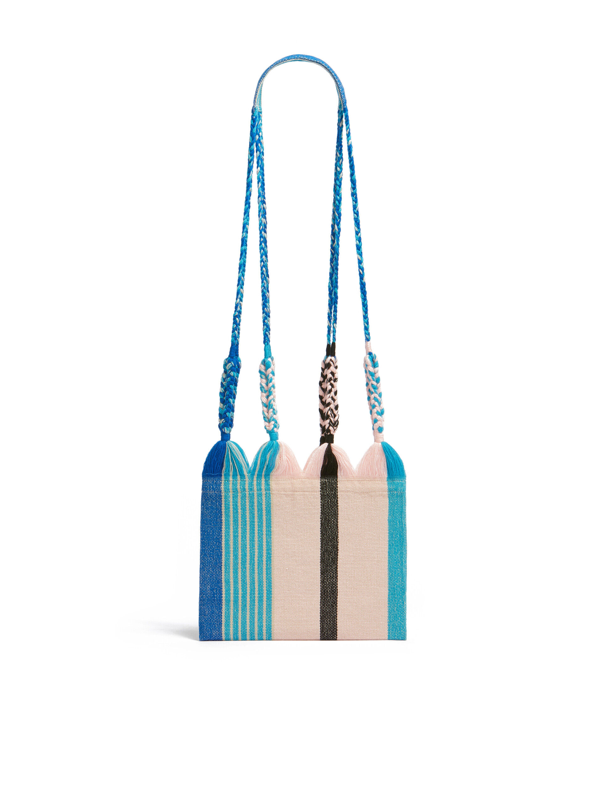 MARNI MARKET HAMMOCK クロシェバッグ ピンク マルチカラー MARNI MARKET HAMMOCK クロシェ ミニバッグ