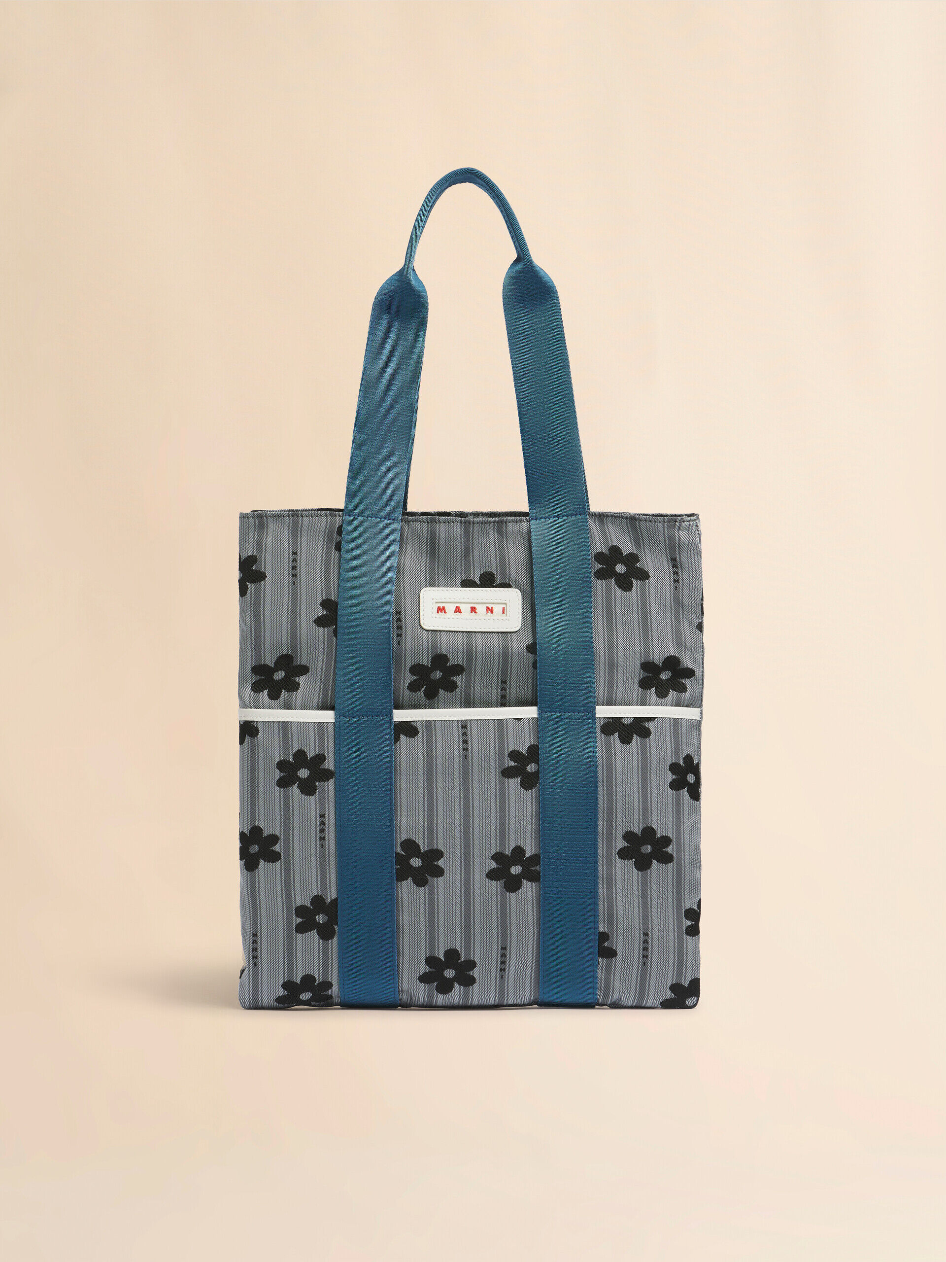 MARNI グレイ系 トートバッグ ショルダーバック MARNI マルニ SBMP0084U3 P6533 ショルダーバッグ MUSEO MENDING