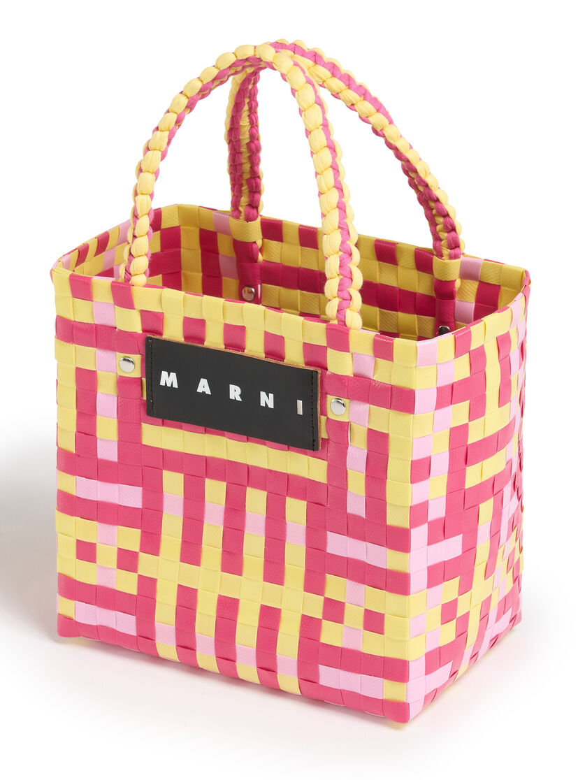 スクエアウォーブン素材製 MARNI MARKET BASKETバッグ - ハンドバッグ - Image 4