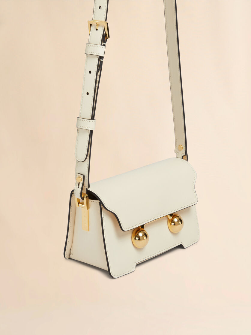 Blue leather Trunkaroo mini shoulder bag - Shoulder Bag - Image 4