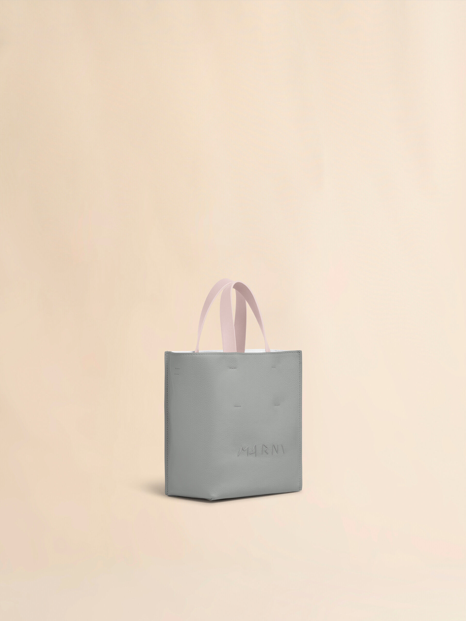 ショルダーバッグ・ポシェット Museo Shoulder Bag - Marni - Leather - White MUSEO nano bag in white and black leather | Marni