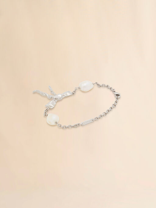 Silver Bow bracelet - Bracelets
