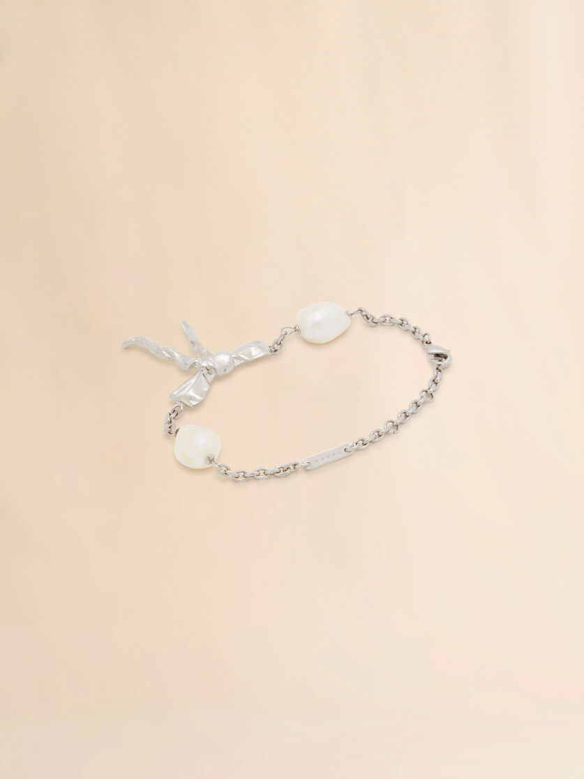 Silver Bow bracelet - Bracelets - Image 2