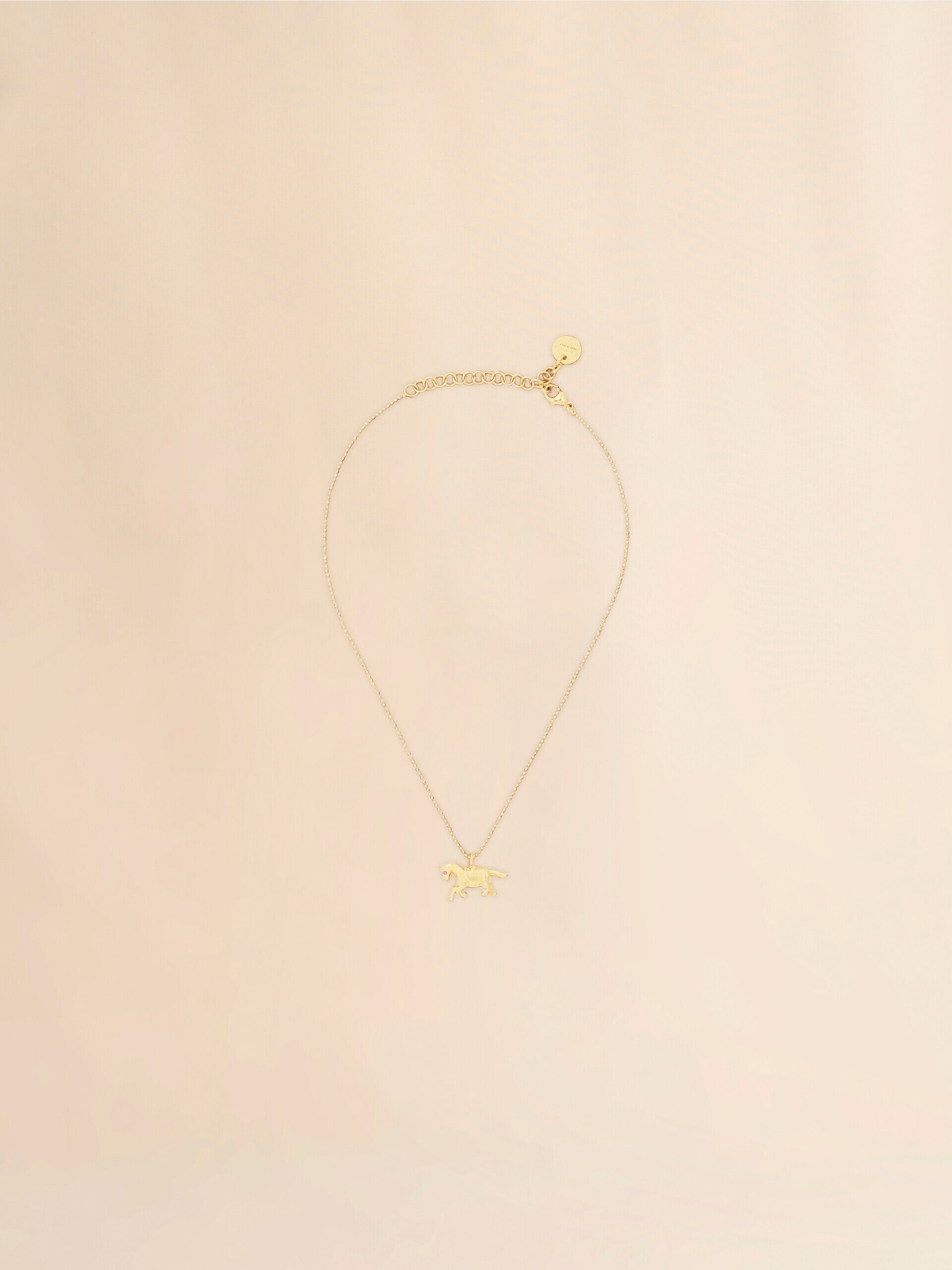 馬のチャーム付きチェーンネックレス | Marni