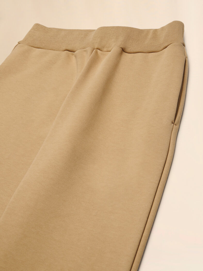 Black cotton joggers with Marni print - Pants - Image 3