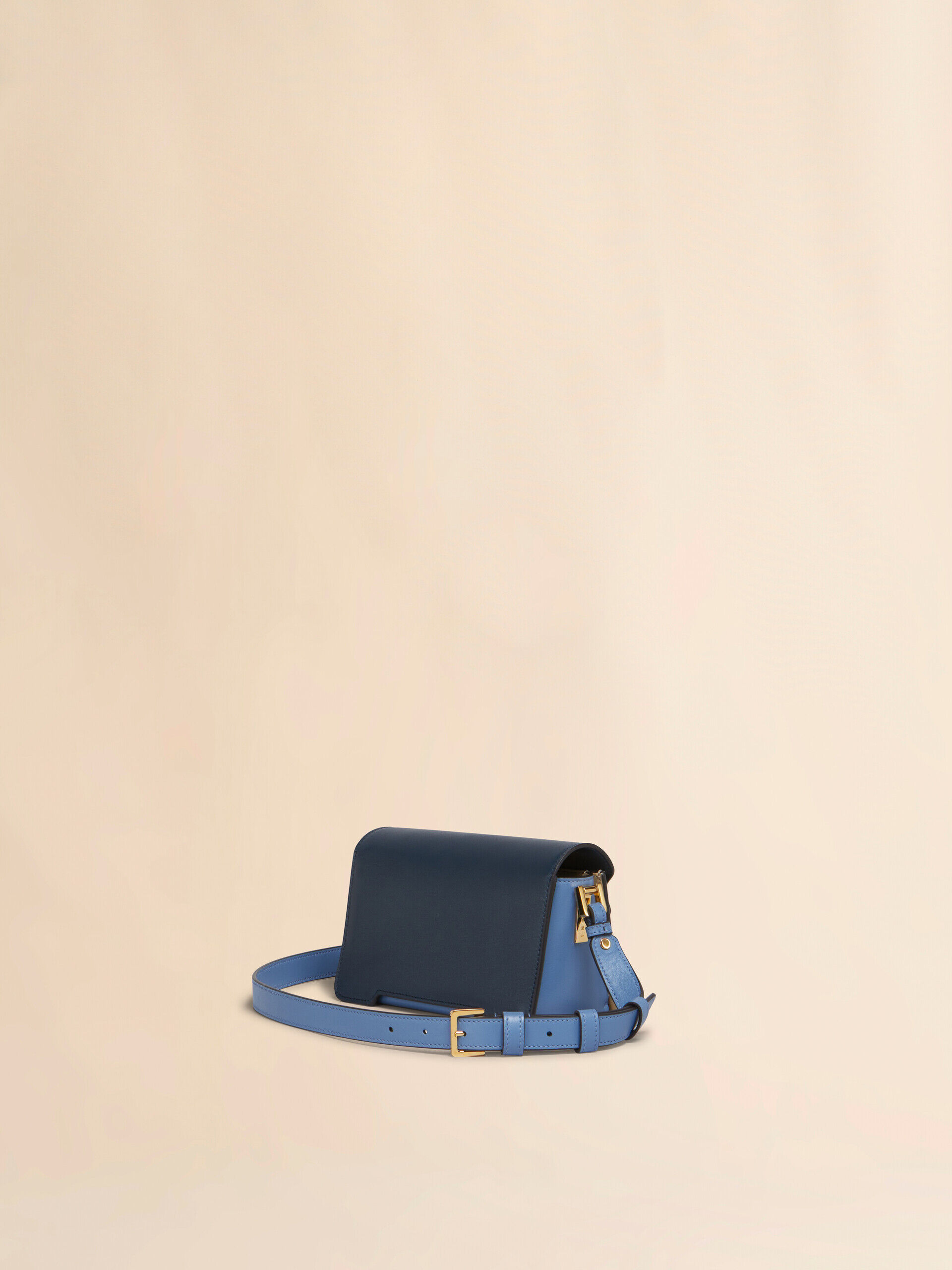ライトグレー レザー製 Trunkaroo ミニショルダーバッグ | Marni