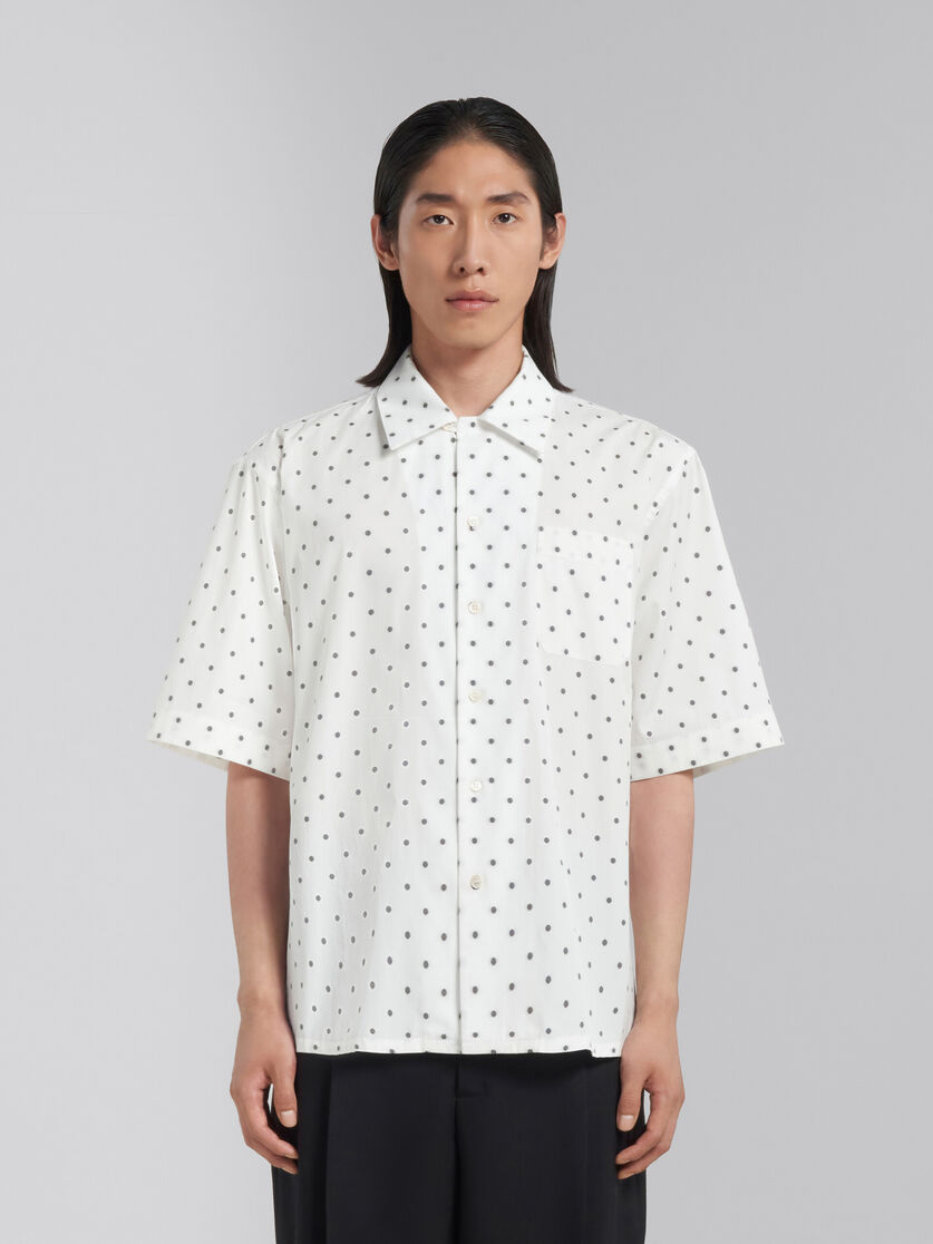 Marni Daisy-Print Patch-pocket Shirt