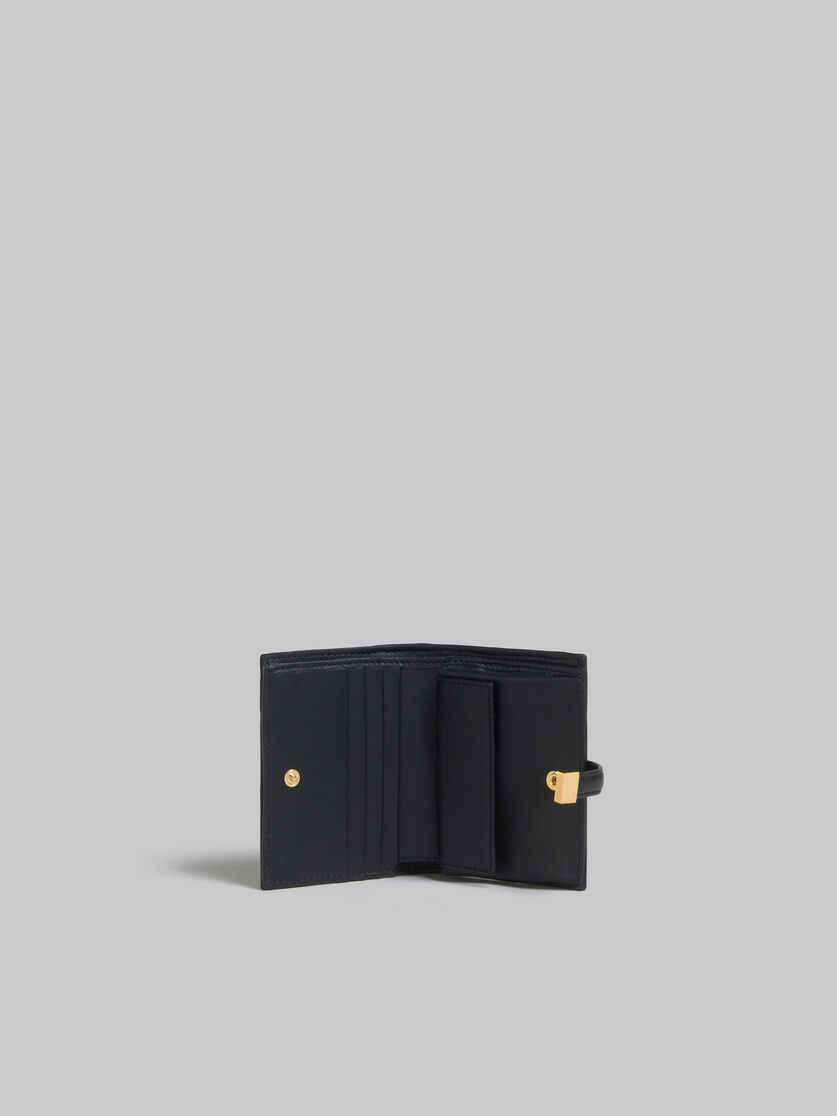 Pink leather bifold Prisma wallet - Wallets - Image 2