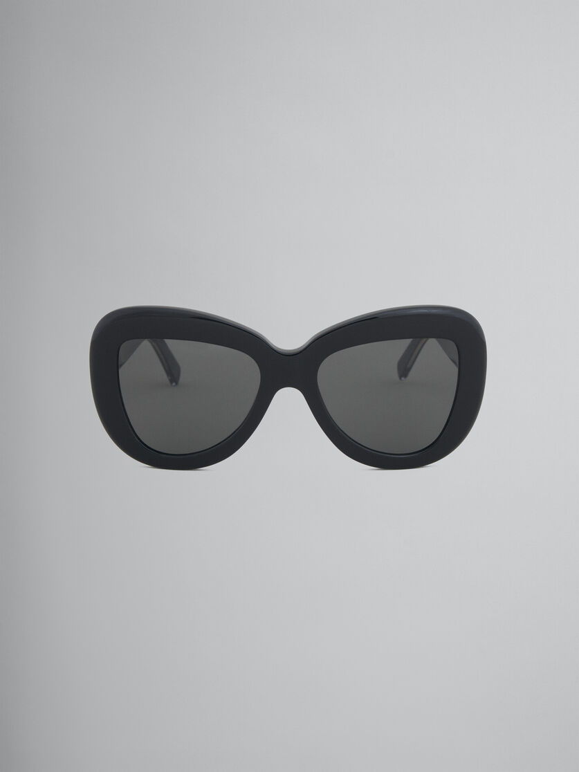 Gafas de sol ELEPHANT ISLAND de acetato negro - óptica - Image 1