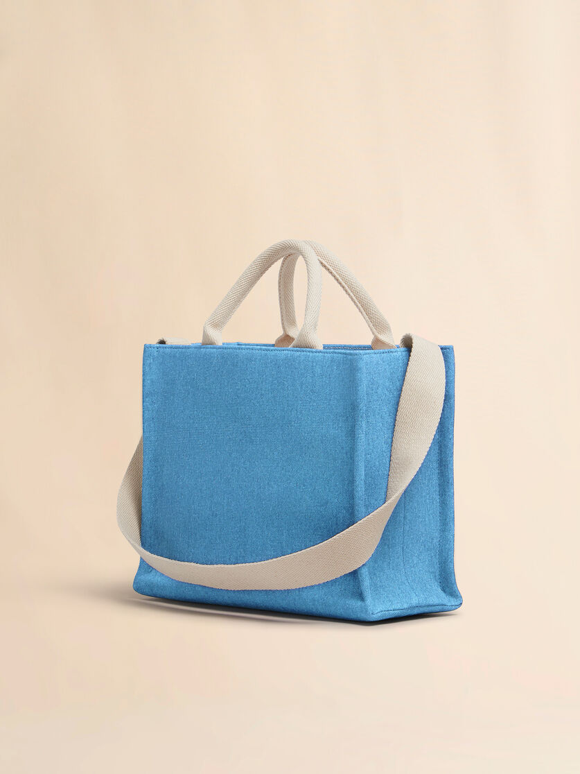 Denim tote small bag - Shopping Bags - Image 3