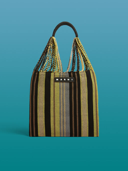 ディープセージ MARNI MARKET HAMMOCK BAG - ハンドバッグ