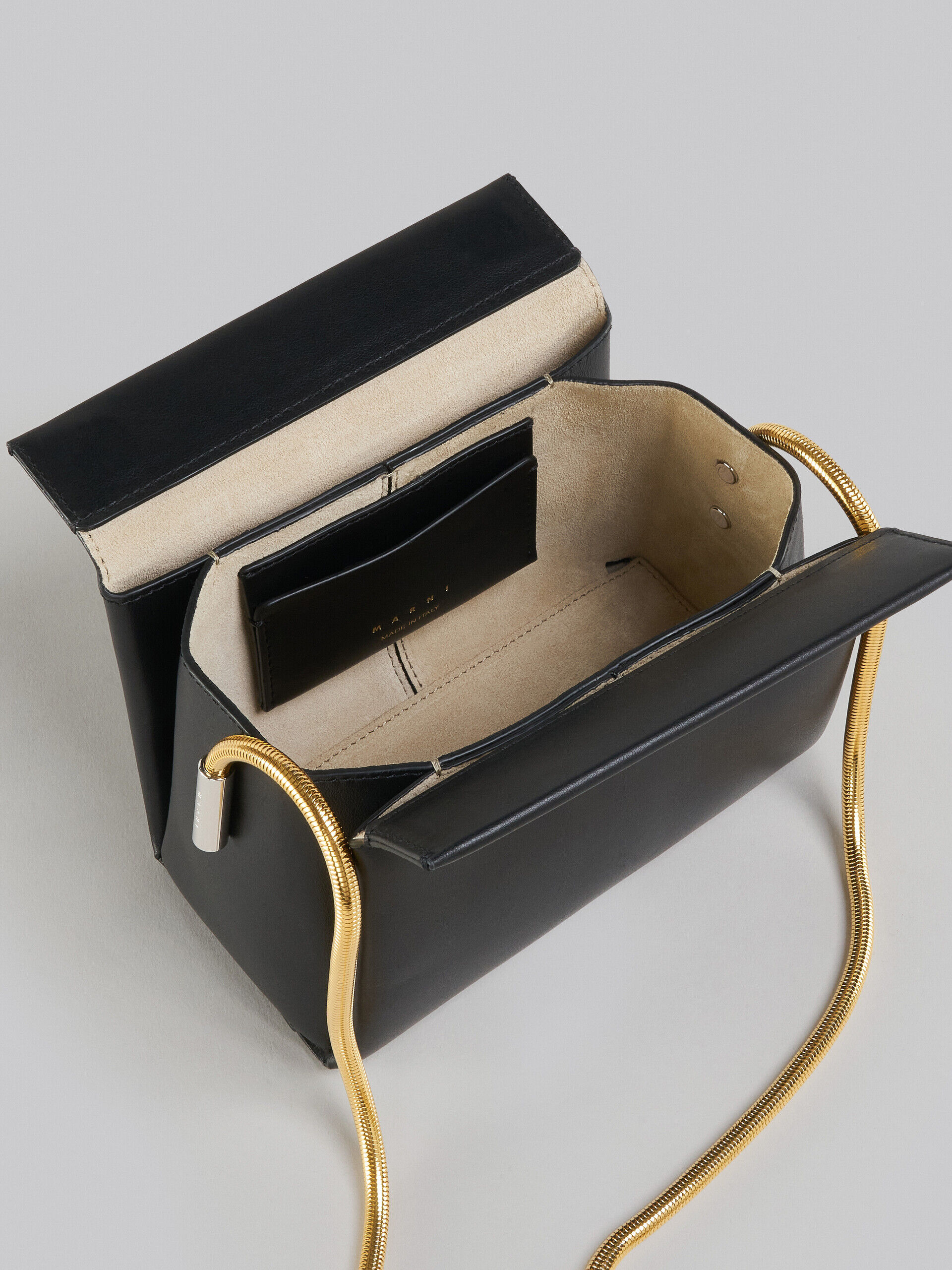 ピーコックグリーン レザー製 Toggleスモールバッグ | Marni