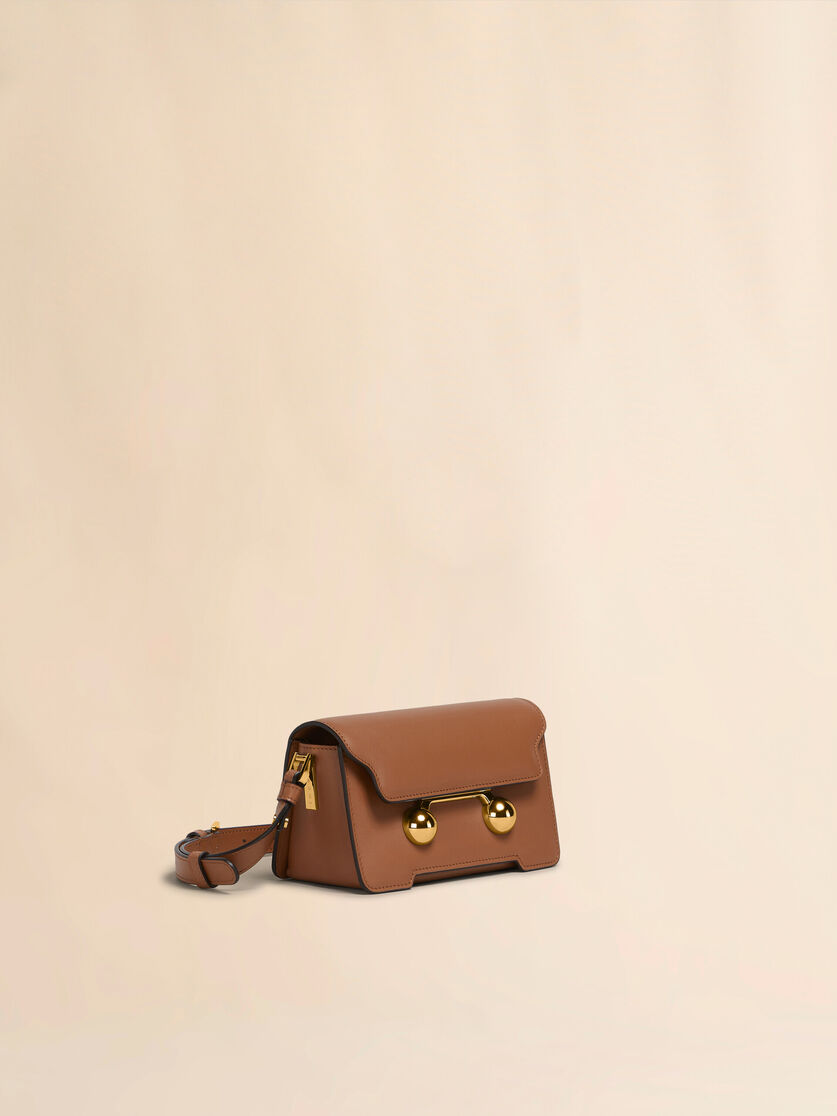 Blaue Trunkaroo Mini-Schultertasche aus Leder - Schultertaschen - Image 5