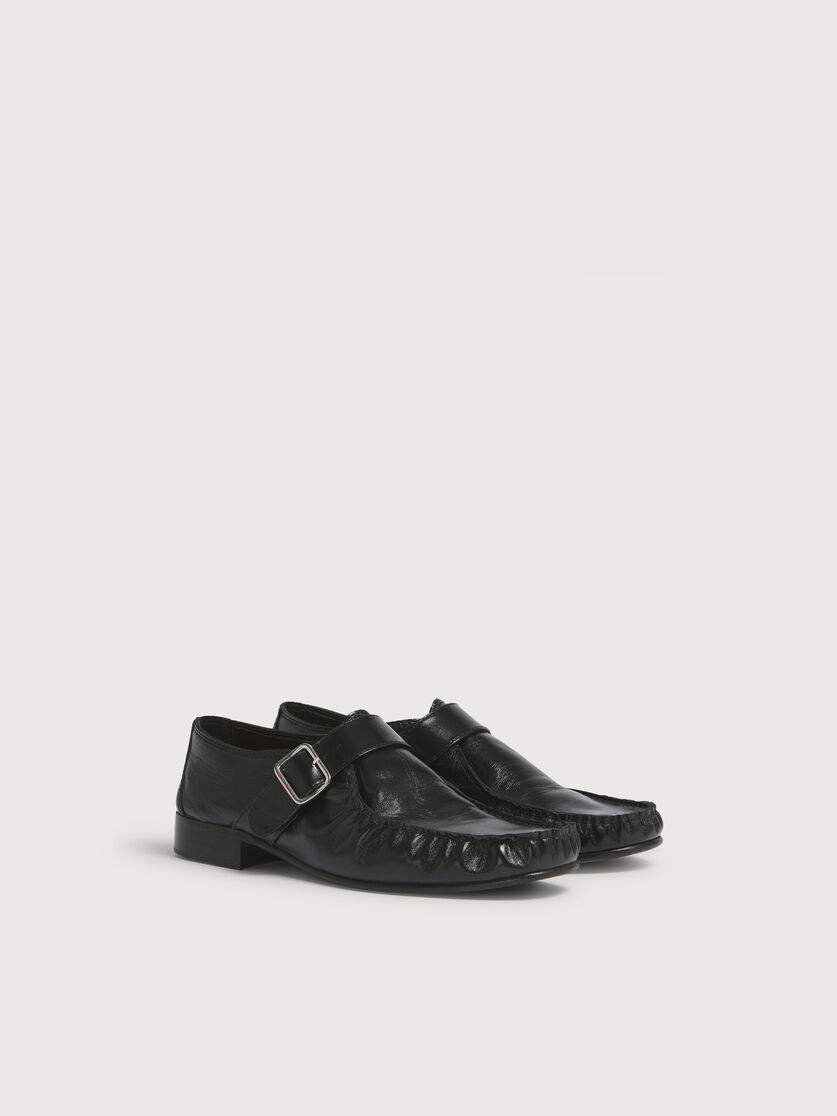 Black leather Barry loafer, Image 2