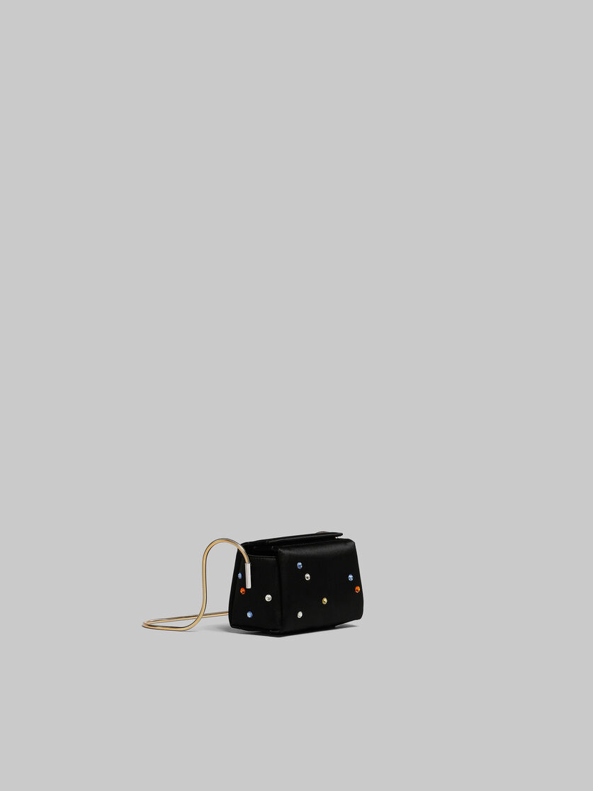 Toggle Mini Bag in fuchsia satin - Shoulder Bag - Image 6